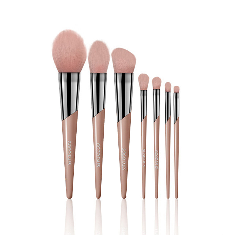 2021 High quality 7pcs Makeup Brushes Combo Set High Quality Professional Powder Eye Shadow Make Up Brush