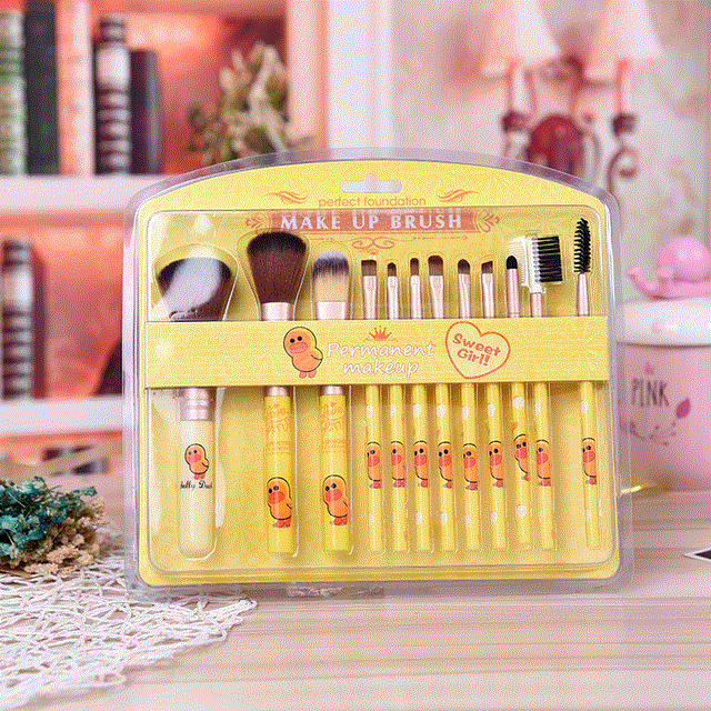 2021 High quality 12pcs Makeup Brushes Set Foundation Powder Eye Shadow Blending Eyelash Eyebrow Lip Makeup Brush