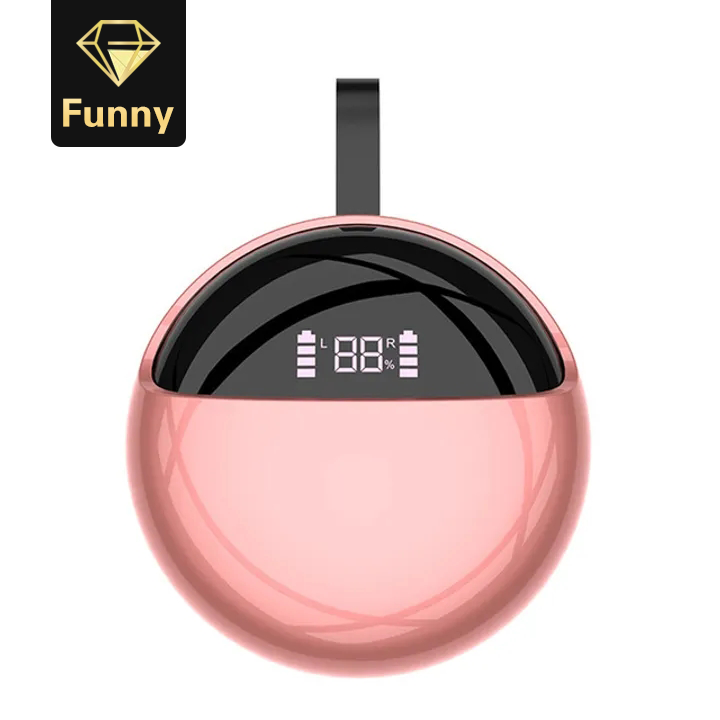 2021 High quality Mini Wireless Bluetooth Earphone LED Display In Ear TWS Touch Control Earbuds With Portable Headset