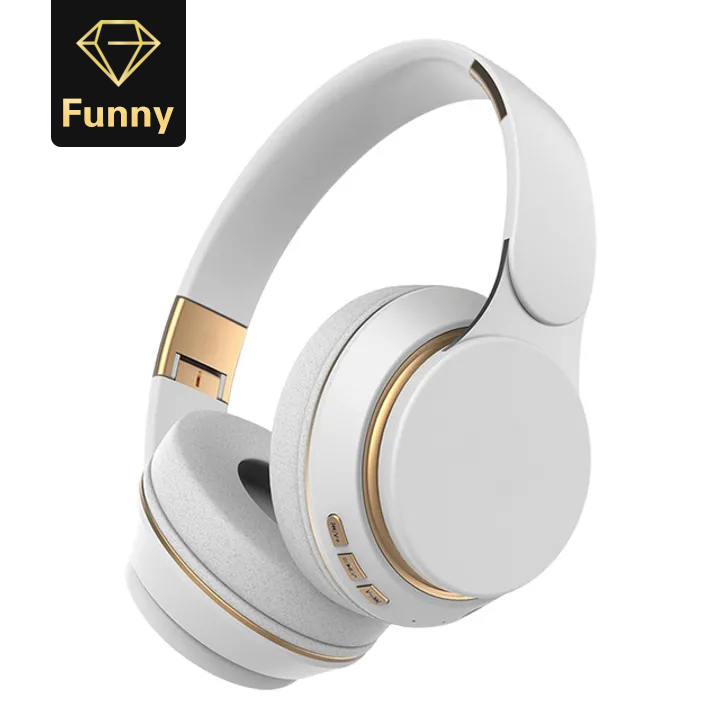 2021 High quality Wireless Headphones Bluetooth Headset Foldable Stereo Adjustable Auriculares With Mic for phone