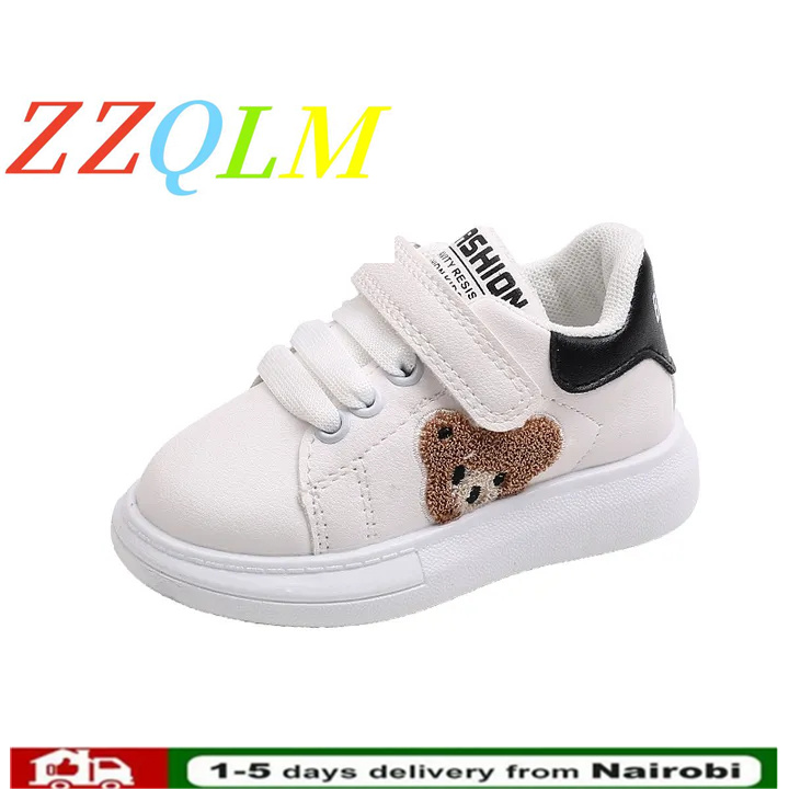 ZZQLM Autumn Baby Boys Girls Panda Sneakers 1-6 Year Toddlers Fashion Sports Shoes for Girls Breathable Boys Board Flats Infant Shoes Athletic & Outdoor Toddler Boys