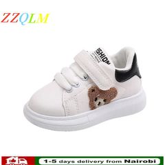 ZZQLM Autumn Baby Boys Girls Panda Sneakers 1-6 Year Toddlers Fashion Sports Shoes for Girls Breathable Boys Board Flats Infant Shoes Athletic & Outdoor Toddler Boys 22 Black