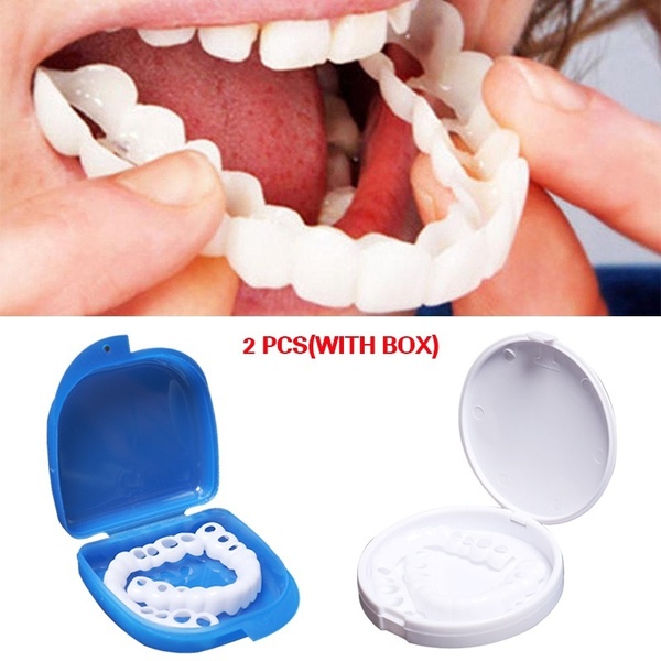 Quality Denture Instant Smile Comfort Fit Flex Cosmetic Teeth Denture Teeth Top Cosmetic Veneer