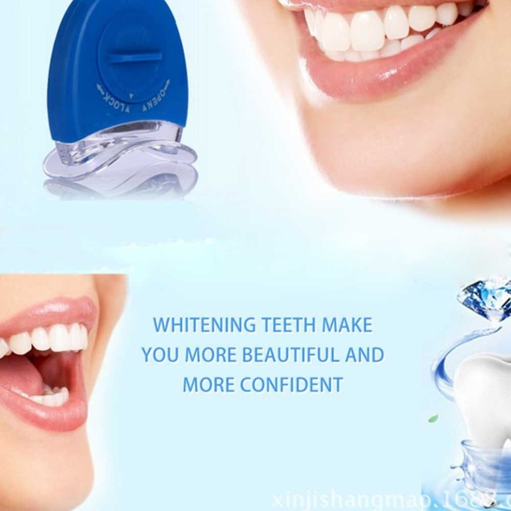 2pcs Dental Teeth Whitening Light LED Bleaching Teeth Accelerator Whitening Tooth Cosmetic Laser