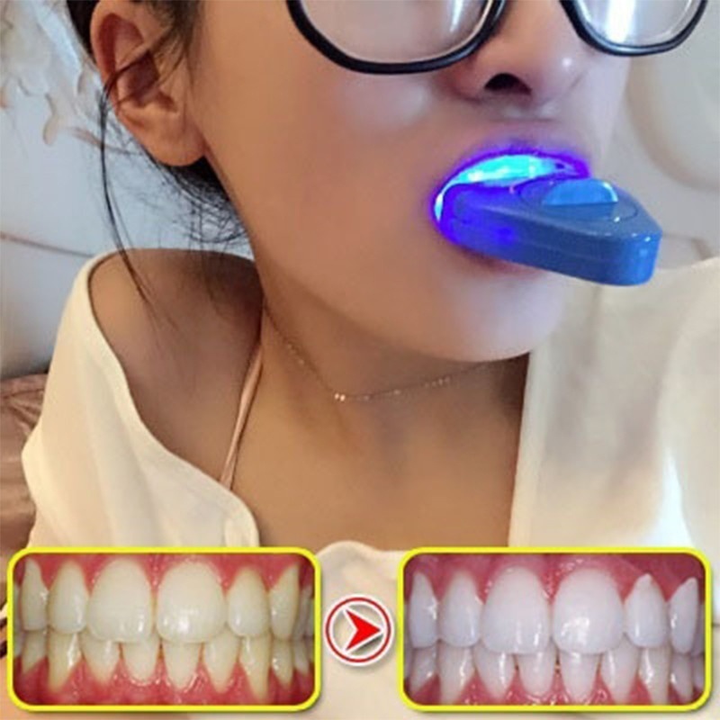 2pcs Dental Teeth Whitening Light LED Bleaching Teeth Accelerator Whitening Tooth Cosmetic Laser