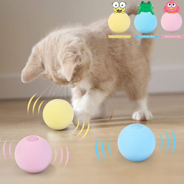 Call Cat Toy Ball Interactive Ball Gravitational Ball Pet Supplies  Toy Bird Call Ball Attract Cat