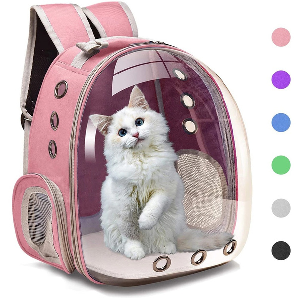 Astronaut Window Bubble Carrying Travel Bag Breathable Transparent Pet Carrier Bag Dog Cat Backpack
