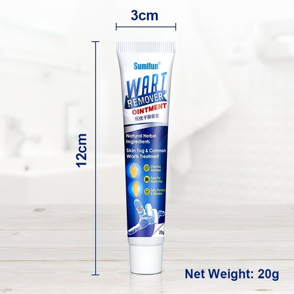 Warts Remover Ointment Wart Treatment Cream Skin Tag Remover Herbal Extract Corn Plaster Warts