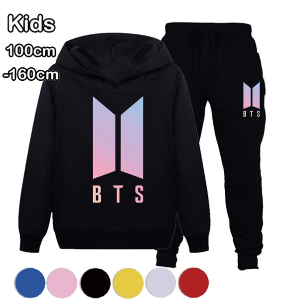Kid Fashion Kids Clothes Sets Hoodie + Pants Tracksuit Boys Girls Hooded Sweatshirt Suits Two Piece Set Pullover Jumper Jacket Coat