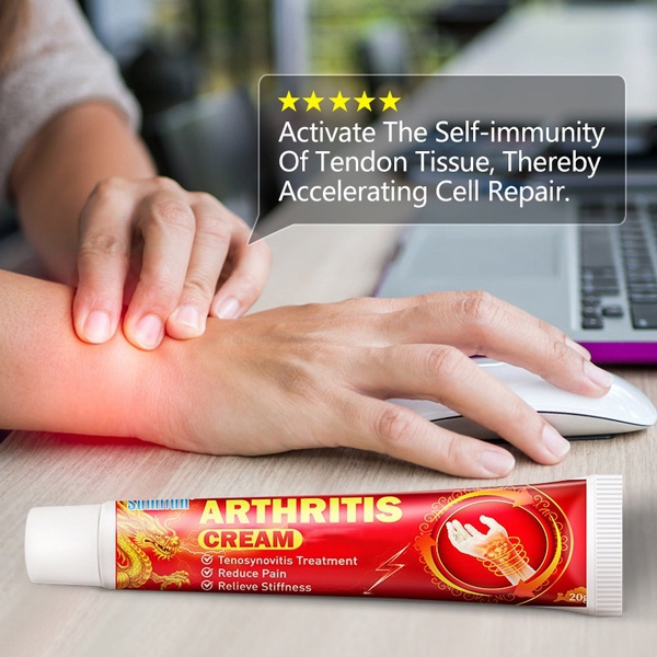 Tendon Sheath Ointment Hand Joints Wrist Finger Arthritis Pain Relief Therapy Tenosynovitis Pain Cream Oil