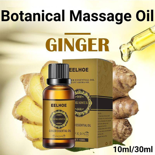 Universal Belly Drainage Ginger Essential Oil Speed Up Blood Circulation Massage Oil Winter Keep Warm