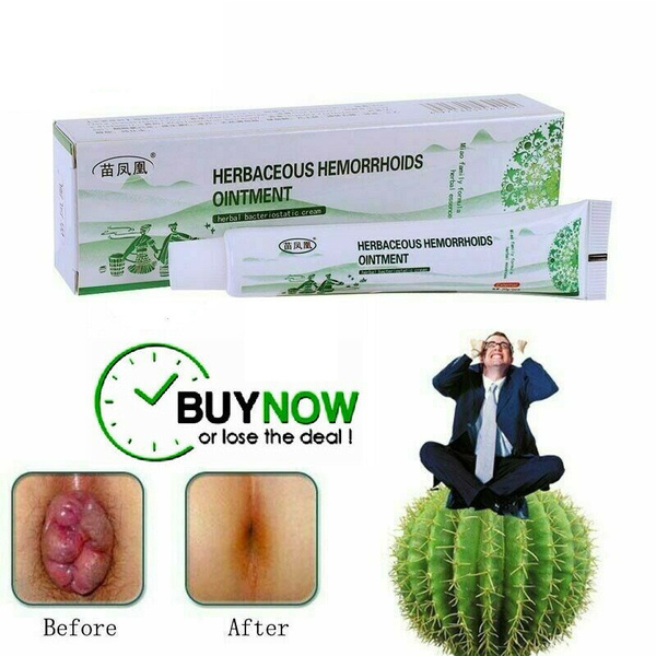 Hemorrhoid Fissure Cream Ointment Fast Relief Portable for Women Men Adult
