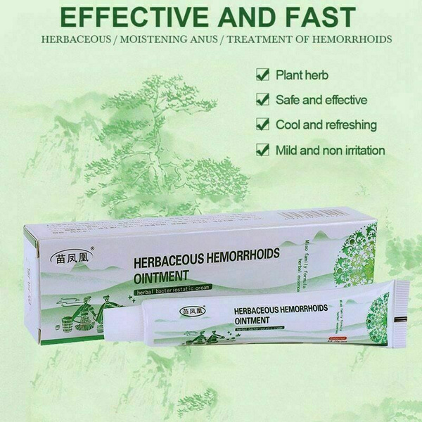 Hemorrhoid Fissure Cream Ointment Fast Relief Portable for Women Men Adult