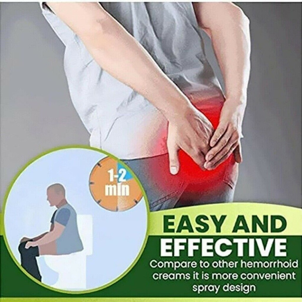 30ml Hemorrhoid Treatment Spray No Stimulation Natural Essence