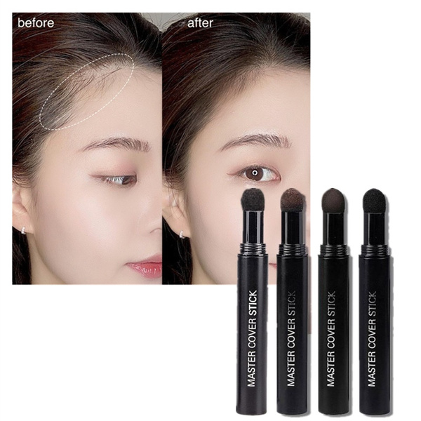 Hairline Concealer Pen Control Hair Root Edge Blackening Instantly Cover Up Grey White Hair Natural Herb Hair Concealer Pen