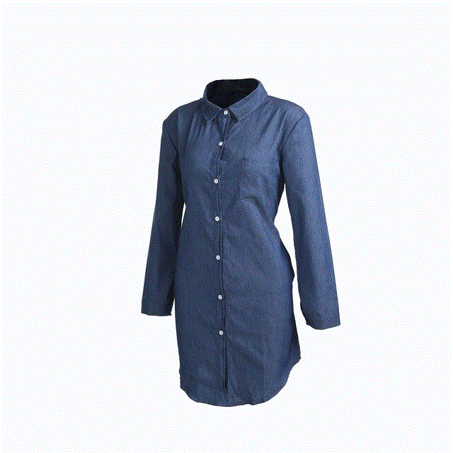 2021 High quality Summer Dress Women Casual V Neck  Tassel Denim Top Ladies Tunic T Shirt Mini Dress