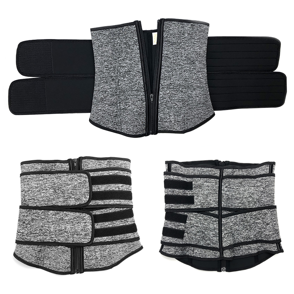 2021 High quality Waist Back Support Trimmer Belt Neoprene Body Shaper for Women Weight  Fitness