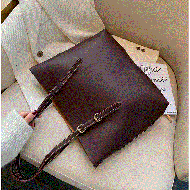 2021 High quality Women bag PU Leather Handbags Lady Hand Bags Purse Pocket Women Composite bag Big Tote