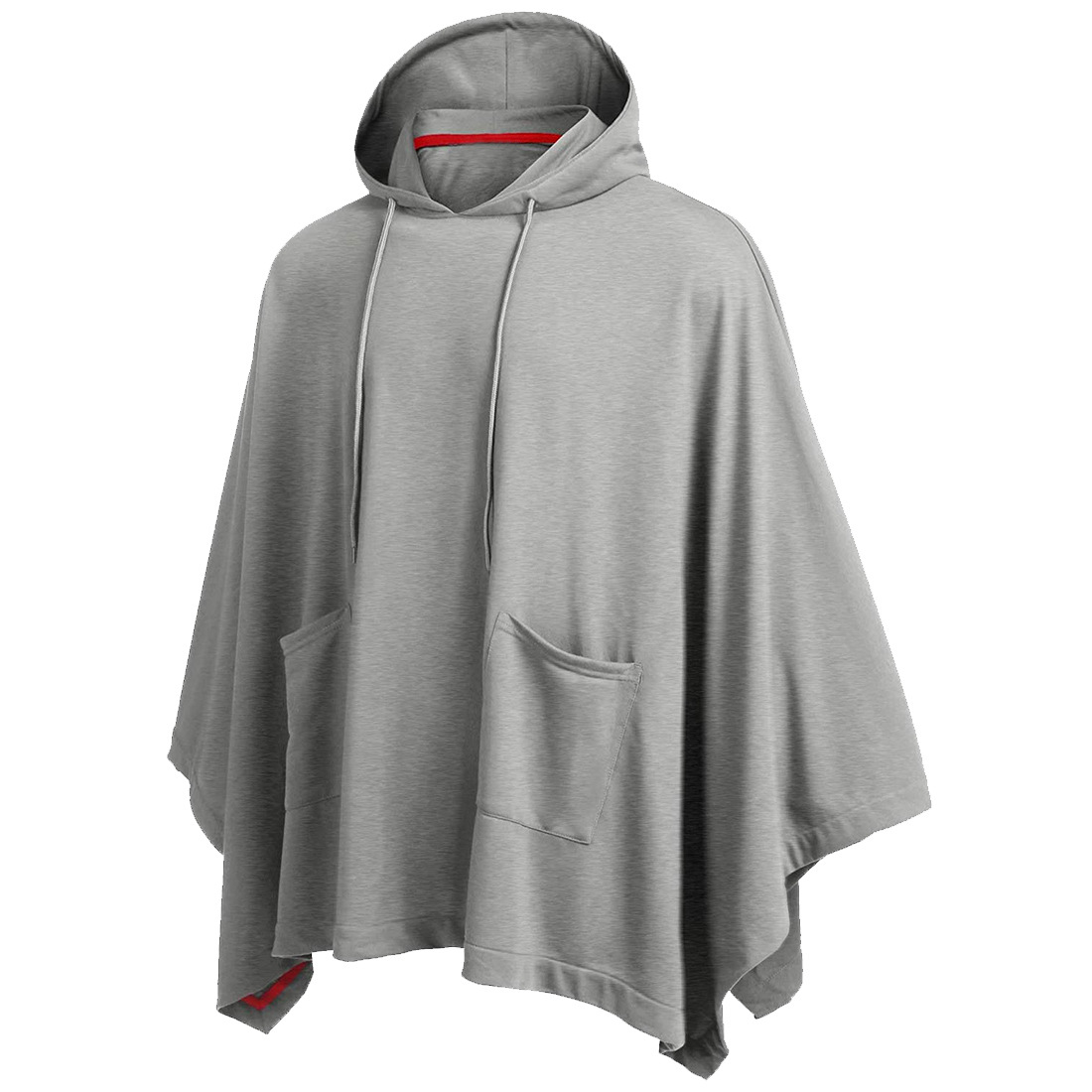 2021 High quality Men's Hooded Cape for Spring Trench Coat Men black windbreaker clothing outerwear