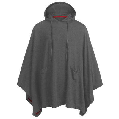 2021 High quality Men's Hooded Cape for Spring Trench Coat Men black windbreaker clothing outerwear