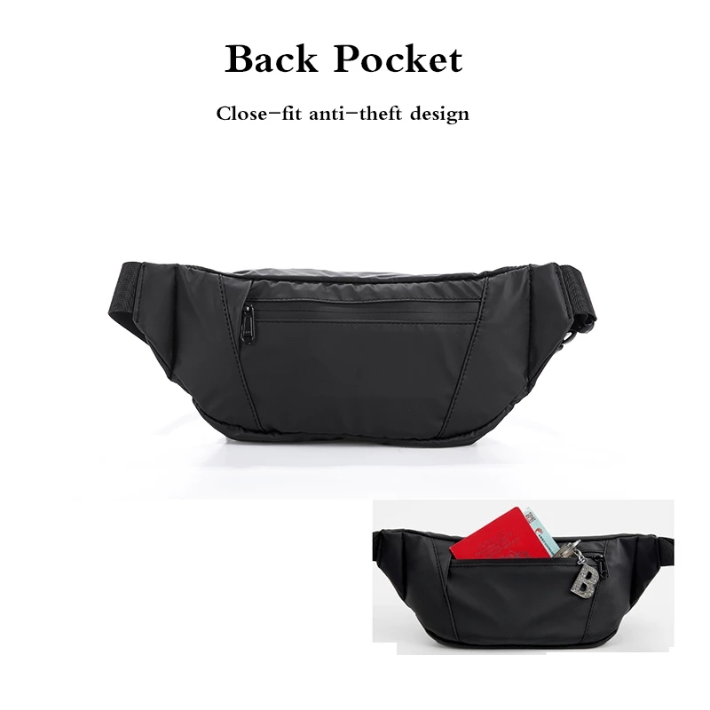 2021 High quality Waterproof Woman Waist Bag Fanny Pack Fashion Chest Pack Outdoor Crossbody Bag
