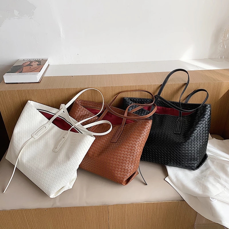 2021 High quality Luxury Handbags Women Designer Pu Leather Large Capacity Shoulder Bags Fashion Tote Bags