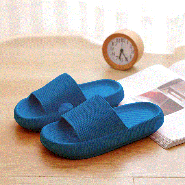 2021 High quality Women Indoor Bathroom Slipper Soft EVA Anti-slip Lovers Home Floor Slides Ladies Summer Shoes