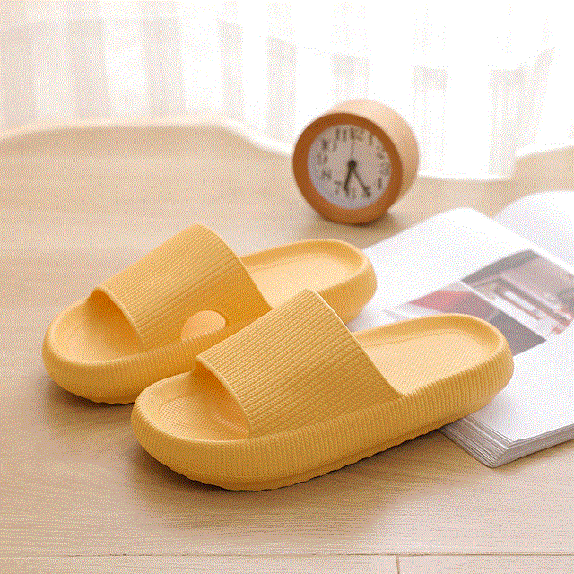 2021 High quality Women Indoor Bathroom Slipper Soft EVA Anti-slip Lovers Home Floor Slides Ladies Summer Shoes