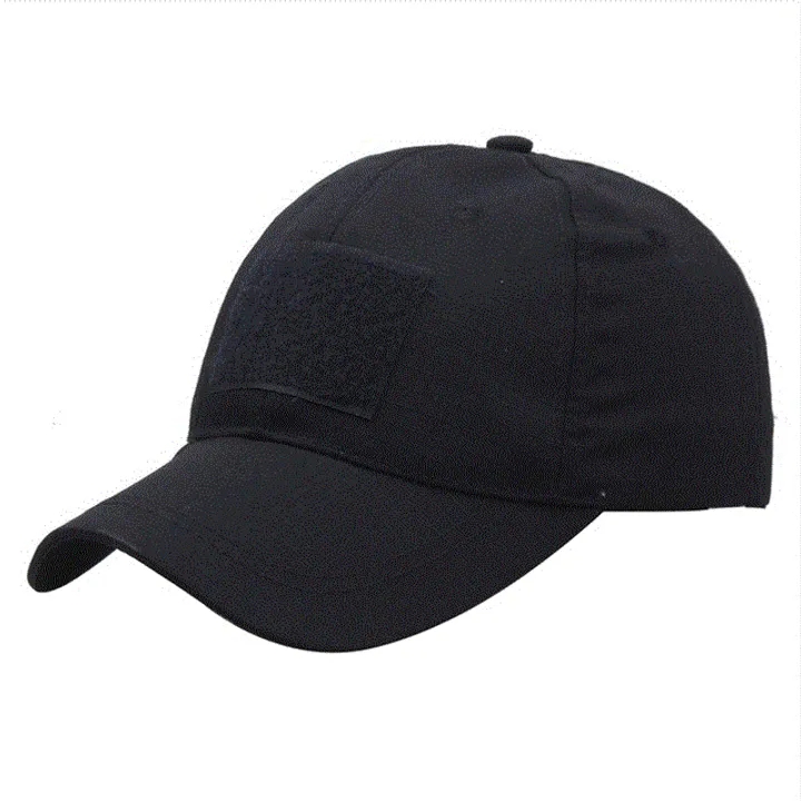 2021 High quality Solid Color Patch Adjustable Baseball Cap Velcro Cap Outdoor Sun Hat Snapback Hat Streetwear
