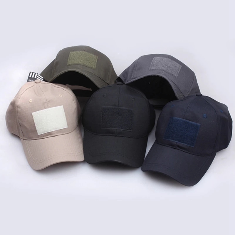 2021 High quality Solid Color Patch Adjustable Baseball Cap Velcro Cap Outdoor Sun Hat Snapback Hat Streetwear
