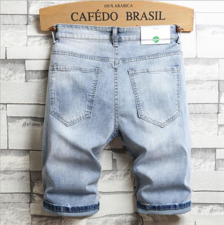 2021 High quality Men Denim Jeasn Straight Slim Fit Jeans Pants Good Quality Men Ripped Jeans
