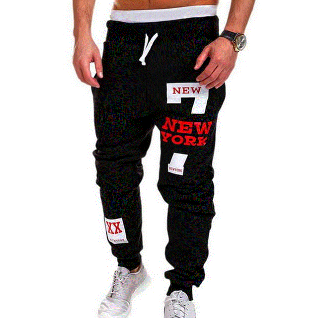 2021 High quality Hip Hop Splice Joggers Pants Fashion Men Casual Cargo Pant Trousers High Street Elastic Waist  Pant