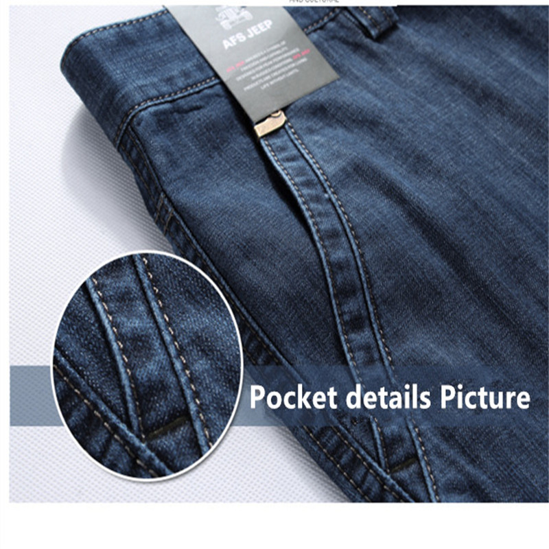 2021 High quality Casual Military Multi-pocket Jeans Male Clothes  New High Quality