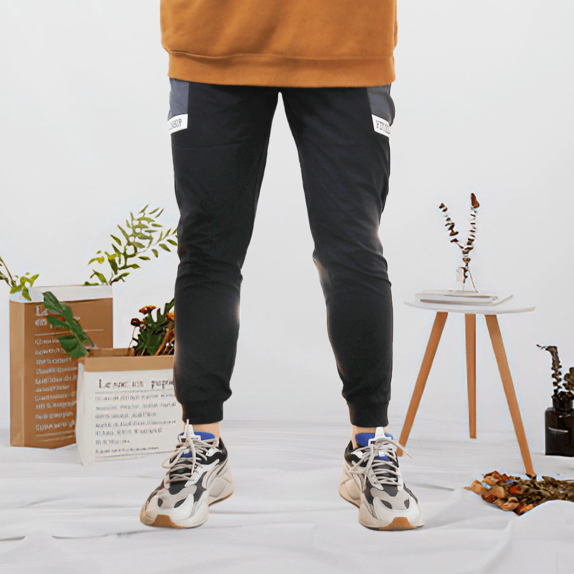 Hot Sale Bargains Fashion Trousers Long Pants Sweatpants Men&apos;s Clothes Summer slim casual Trousers