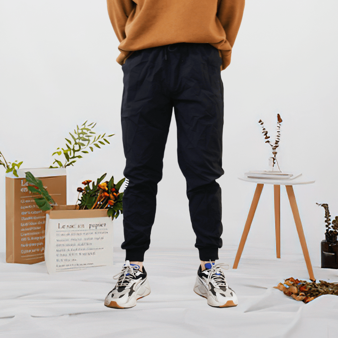 Hot Sale Bargains Fashion Trousers Long Pants Sweatpants Men&apos;s Clothes Summer slim casual Trousers