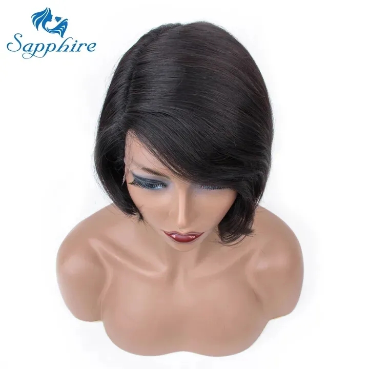 2021 High quality Short Wigs Pixie Cut Wig Straight Hair Wigs For Women
