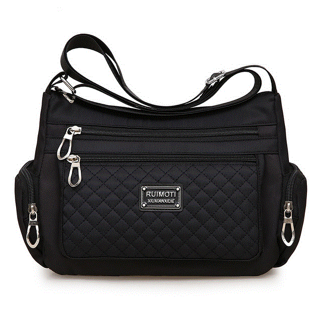 2021 High quality Women Crossbody Bag Waterproof Plaid Shoulder Messenger Bag Casual handle Ladies Handbag Travel Tote