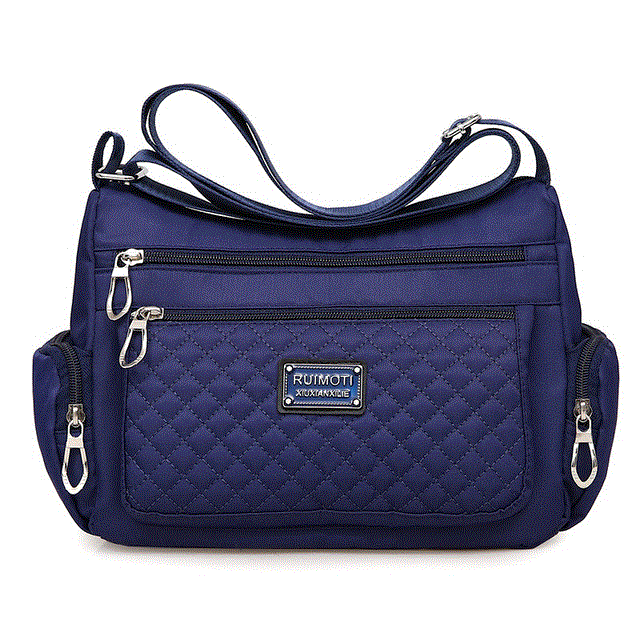 2021 High quality Women Crossbody Bag Waterproof Plaid Shoulder Messenger Bag Casual handle Ladies Handbag Travel Tote