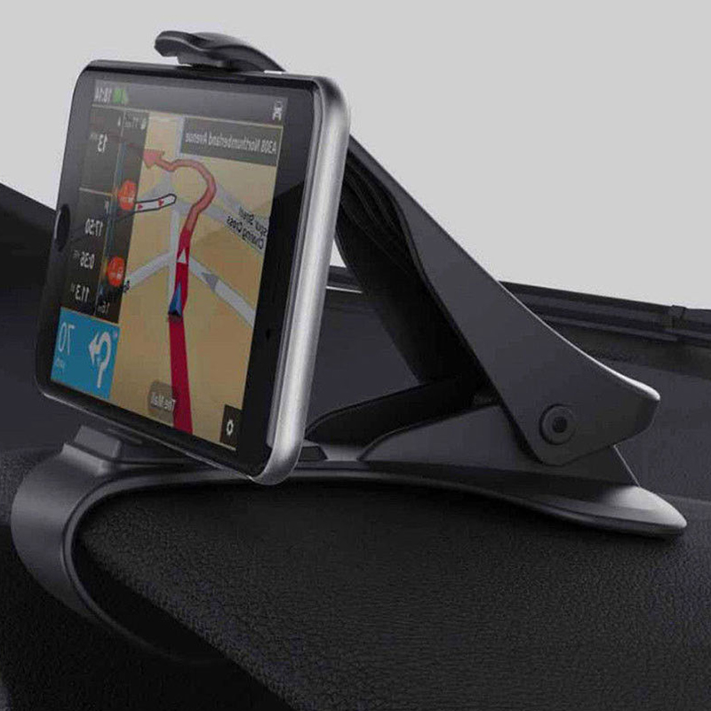 2021 High quality Universal Car Phone Holder GPS Navigation Dashboard Holder Phone Clip Fold Holder Interior accessory