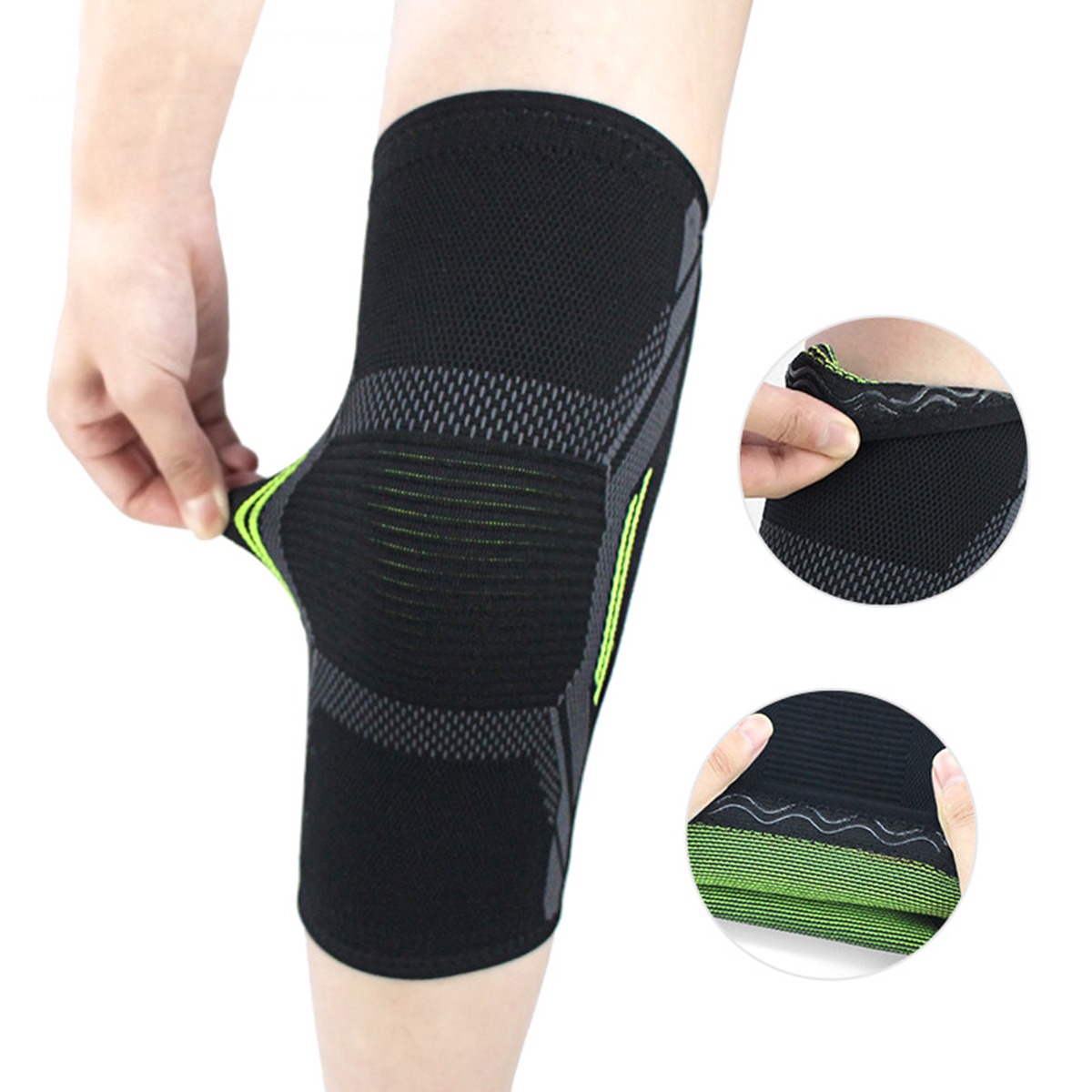 Knee Compression Sleeves Pads Volleyball Basketball Football Contact Sports Protection Knee Supports