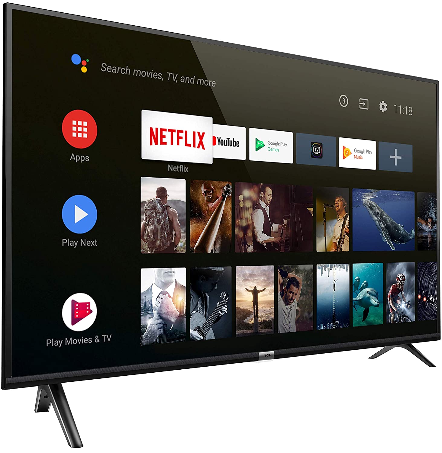 TCL -43S6500 FHD ANDROID TV,WI-FI,NETFLIX,BLUETOOTH,YOUTUBE