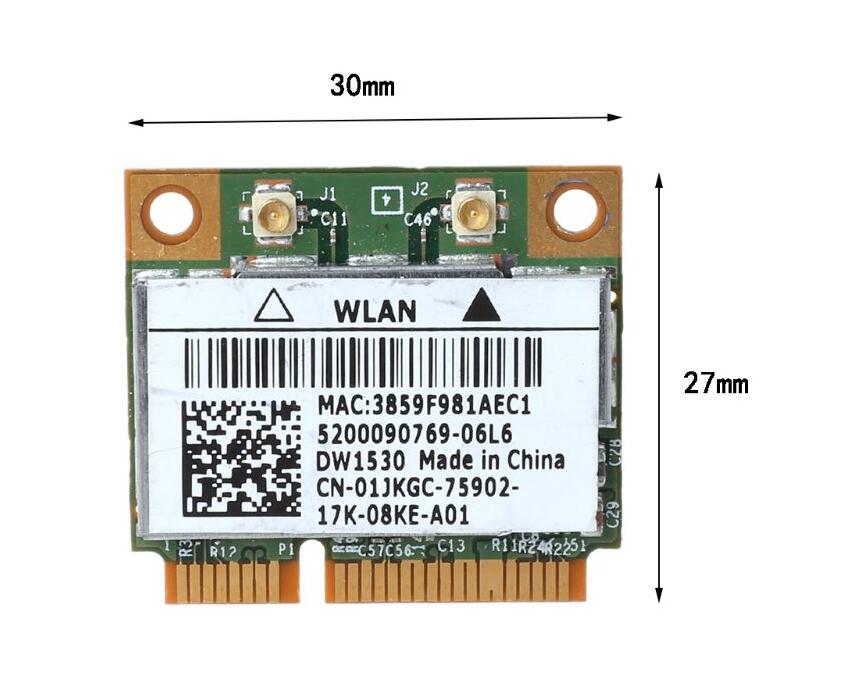 BCM4322 Wireless Dual Band Mini Pci-e Wifi WLAN Card DW1530 for Dell E6420 E5510 Acer Asus Toshiba