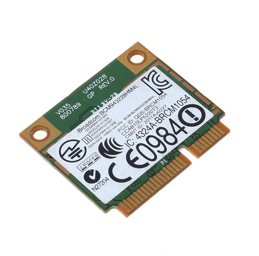 BCM4322 Wireless Dual Band Mini Pci-e Wifi WLAN Card DW1530 for Dell E6420 E5510 Acer Asus Toshiba