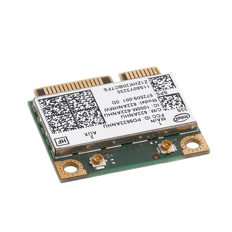 for Intel 622ANHU Advanced-N WiFi Card for Lenovo 60Y3230 8540W 2540P HP 572509-001