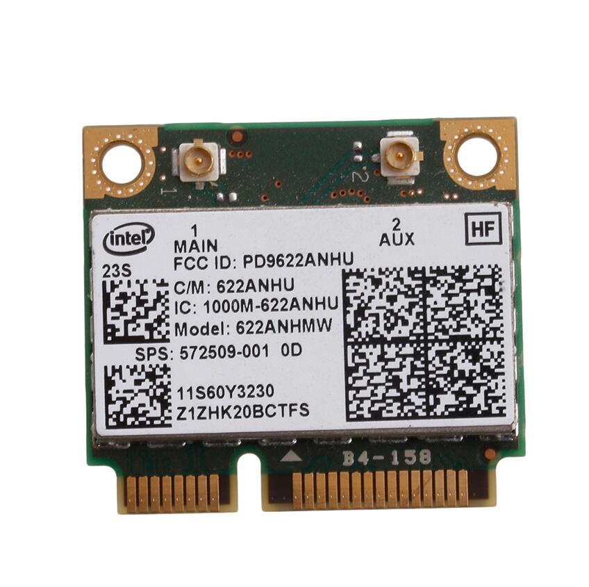 for Intel 622ANHU Advanced-N WiFi Card for Lenovo 60Y3230 8540W 2540P HP 572509-001