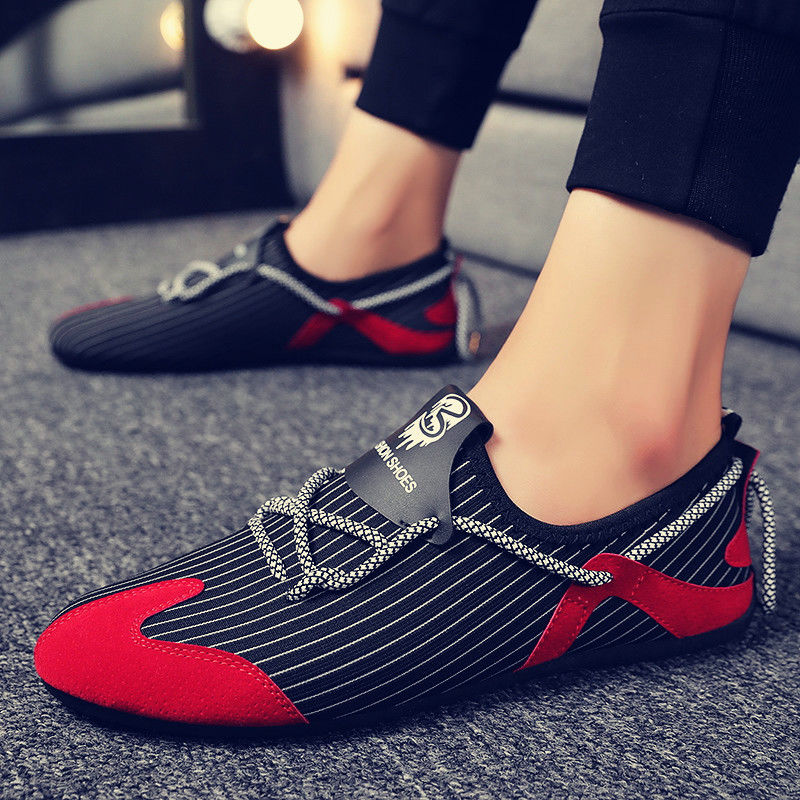 Korean version of the trend of casual cloth shoes, society, a pedal lazy spirit, trendy shoes, loafe