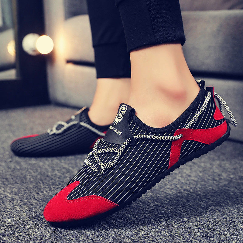 Korean version of the trend of casual cloth shoes, society, a pedal lazy spirit, trendy shoes, loafe