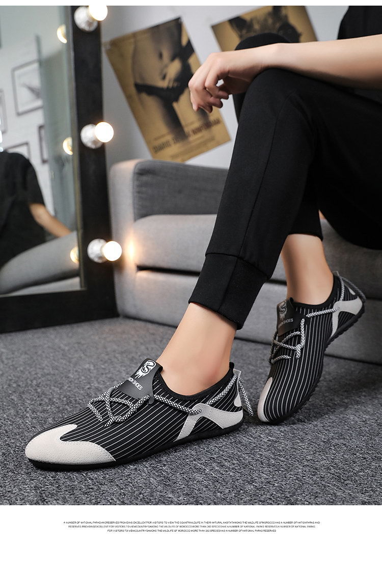 Korean version of the trend of casual cloth shoes, society, a pedal lazy spirit, trendy shoes, loafe