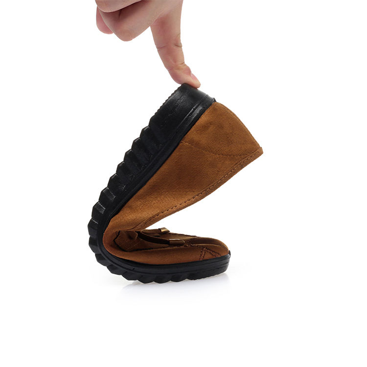 Women's Shoes > Flats > Loafers Women&apos;s shoes flat sole shoes middle-aged and elderly casual shoes black work shoes peas shoes