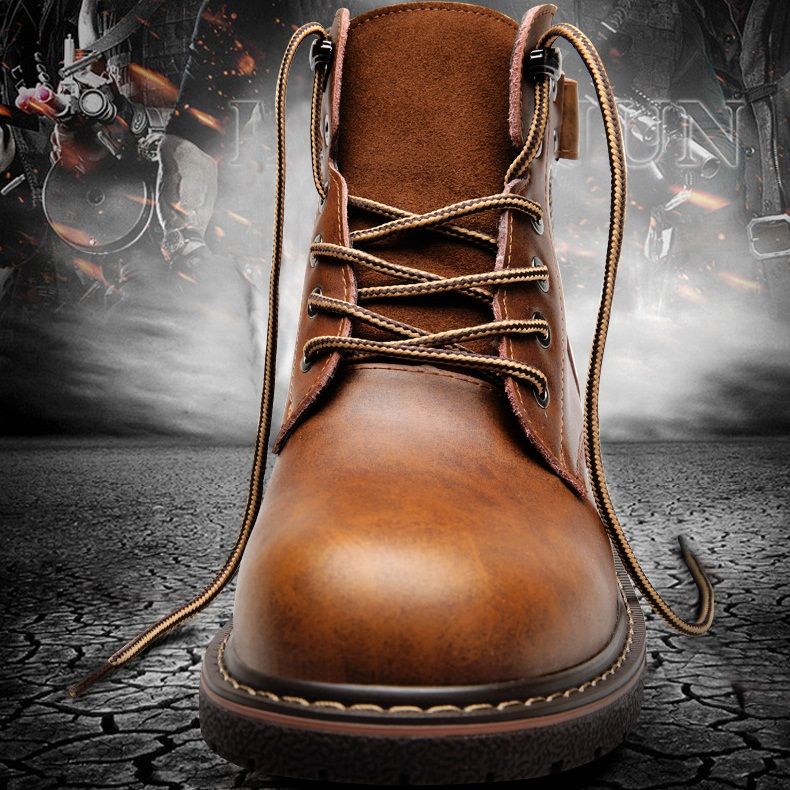 Men's Shoes Outdoor Hiking & Trekking Hot selling men&apos;s outdoor hiking hiking boots military boots tooling trendy plus size